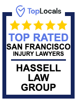 Top Locals Top Rated San Francisco Injury Lawyers Award