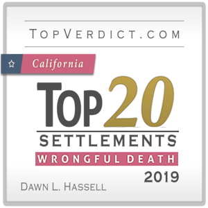 Top 20 Wrongful Death Settlements CA 2019 Award