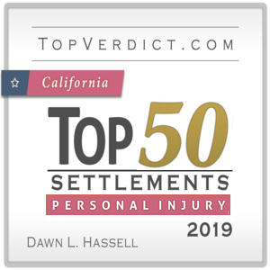 Top 50 Personal Injury Settlements CA 2019 Award