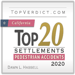 Top 20 Pedestrian Accident Settlements in California Award 2020