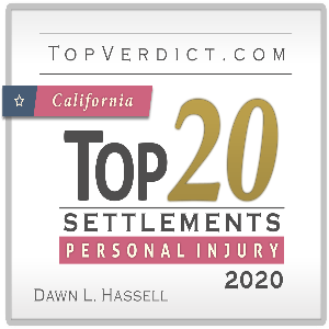 Top 20 Personal Injury Settlement Award California 2020