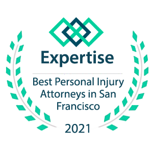 Expertise.com Best Personal Injury Attorneys in San Francisco 2021 Award