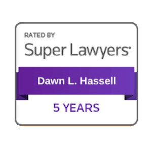 Super Lawyers Award For Attorney Dawn Hassell - 5 years