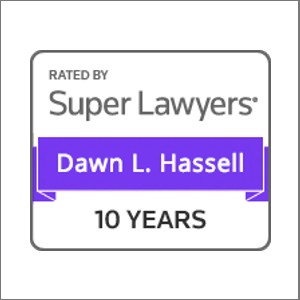 Super Lawyers Award For Attorney Dawn Hassell - 10 years