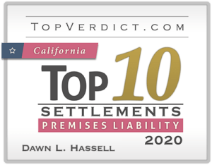 Top 10 Premises Liability Settlement Award California 2020