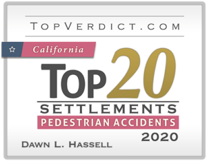 Top 20 Pedestrian Accident Settlements in California Award 2020