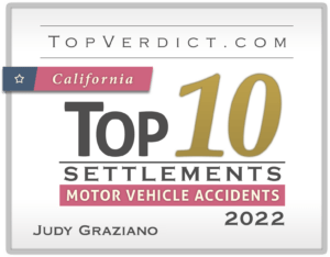 Top 10 Motor Vehicle Accident Settlements in California Award 2022