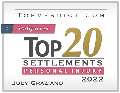 Top 20 Personal Injury Settlements in California Award 2022