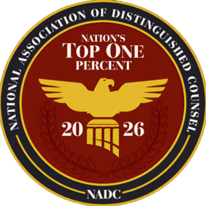 NADC National Association of Distinguished Council - Top One Percent 2026