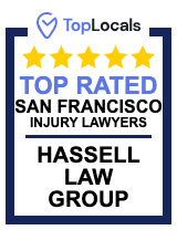 Top Locals Top Rated San Francisco Injury Lawyers Award